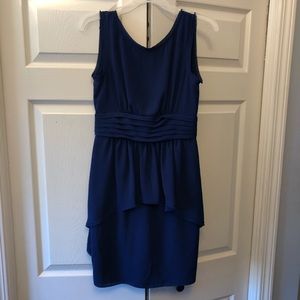Blue BCBG dress